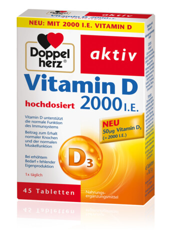 Doppelherz Vitamin D3 2000 I.E.